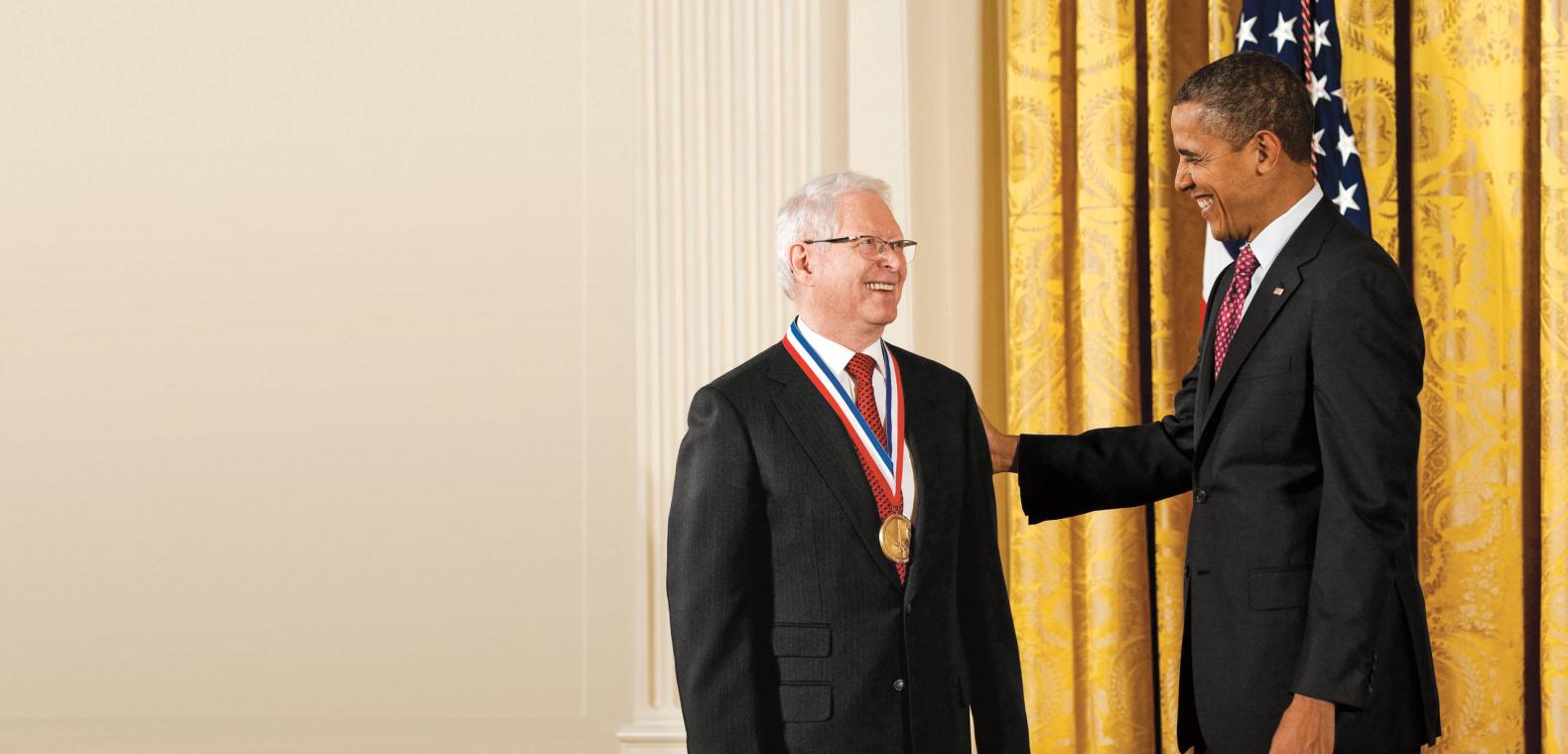 Microbiologist Dr. Jan Vlcek Meets President Barack Obama