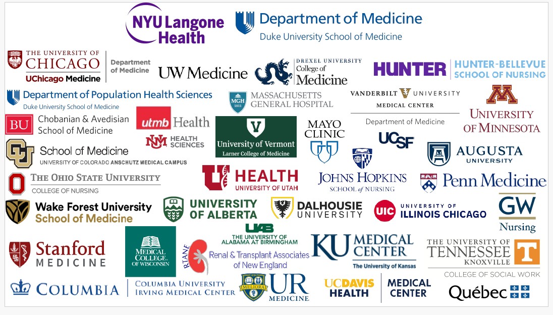 Compilation of institutional logos
