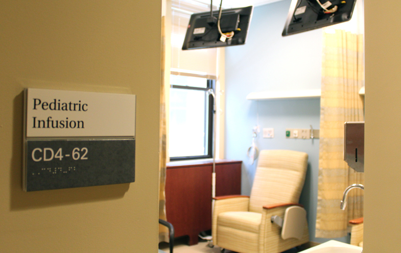 Pediatric Infusion Site