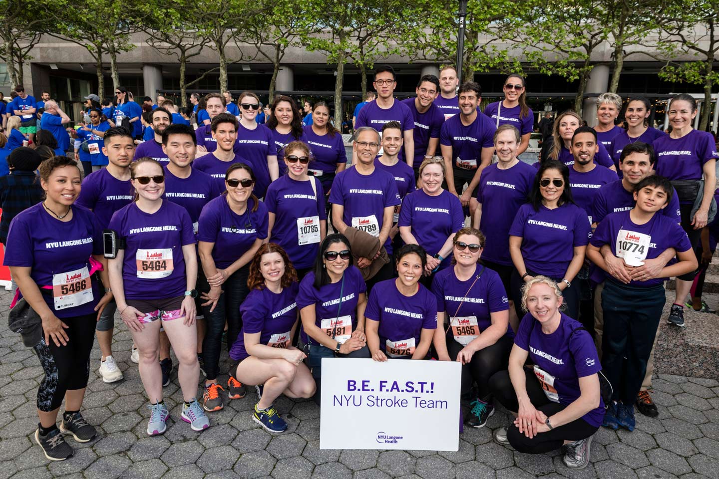 Neurology Residents and Faculty Participate in the American Heart Association Walk/Run