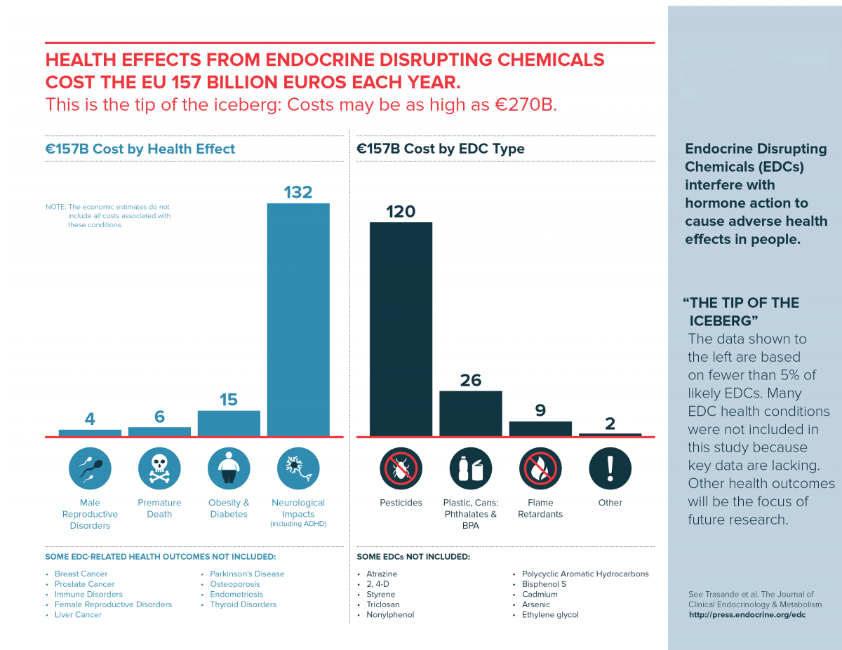 Cost and Health Effects from Endocrine Disrupting Chemicals