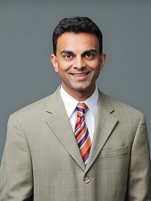 Faculty profile photo of Milan R. Amin