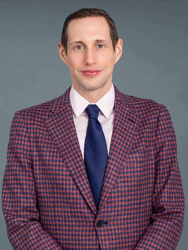 Faculty profile photo of Brandon J. Weiss