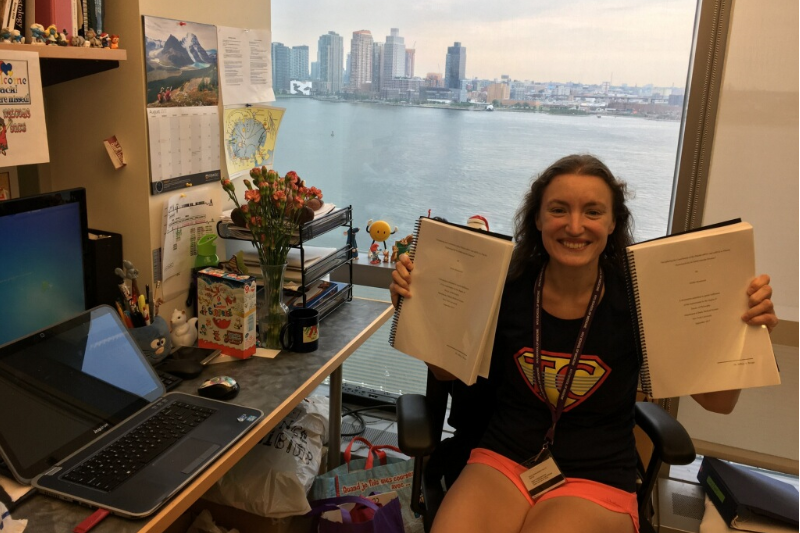 Emilie With Signed Dissertations