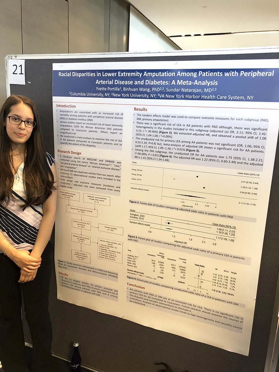 Yvette Portilla at Research Day 2018