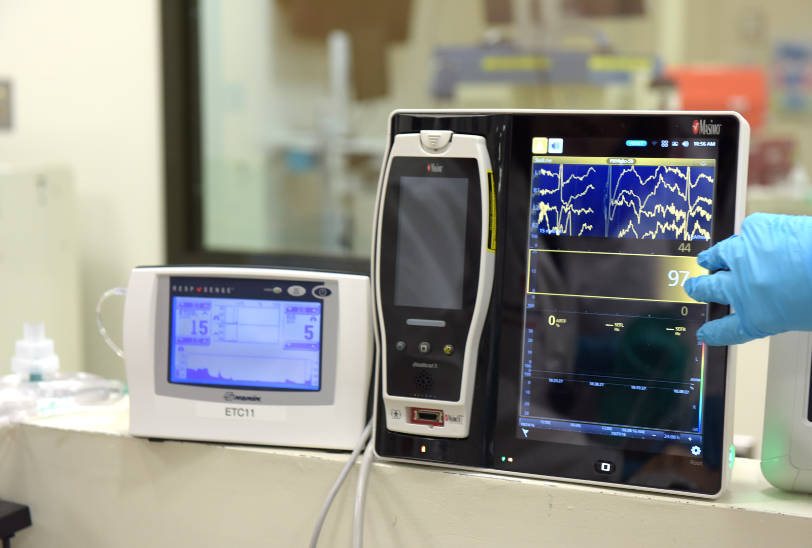 Machinery Used to Assess Brain Activity during Cardiac Arrest