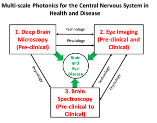 Diagram of Multi-Scale Photonics for CNS