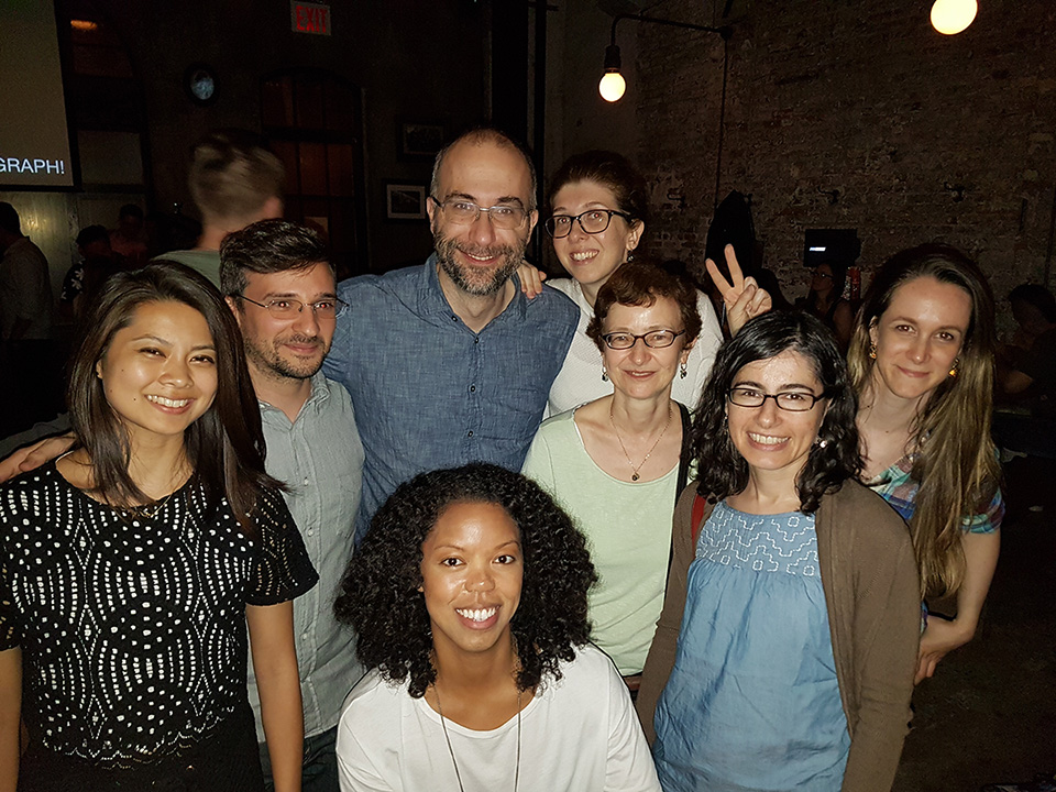 Group Shot of Members of the Treisman Lab