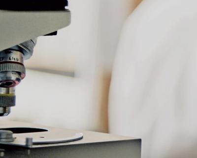 Microscope in Research Laboratory