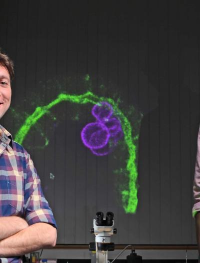 Dr. Jeremy Nance and Graduate Student Yusuff Abdu
