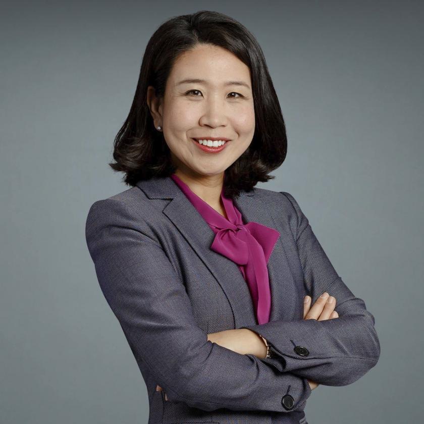 Dr. Jiyoung Ahn, associate director of population sciences